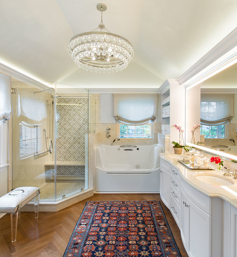 Inspiration for a classic bathroom in New York.