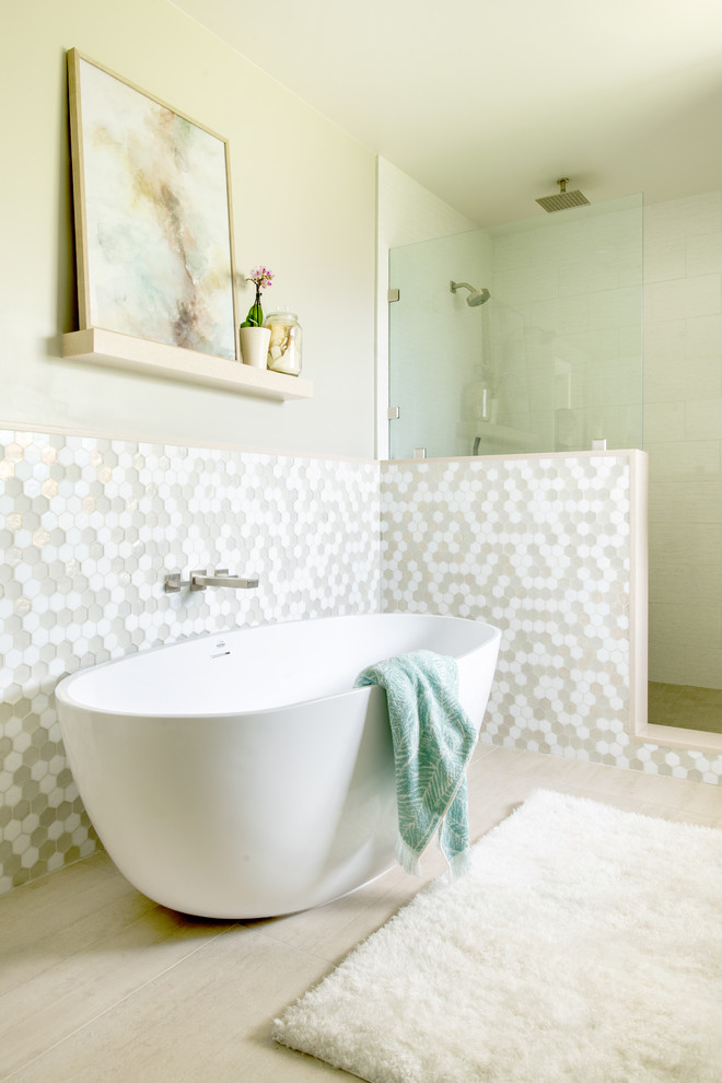 Стильный дизайн: ванная комната в морском стиле - последний тренд