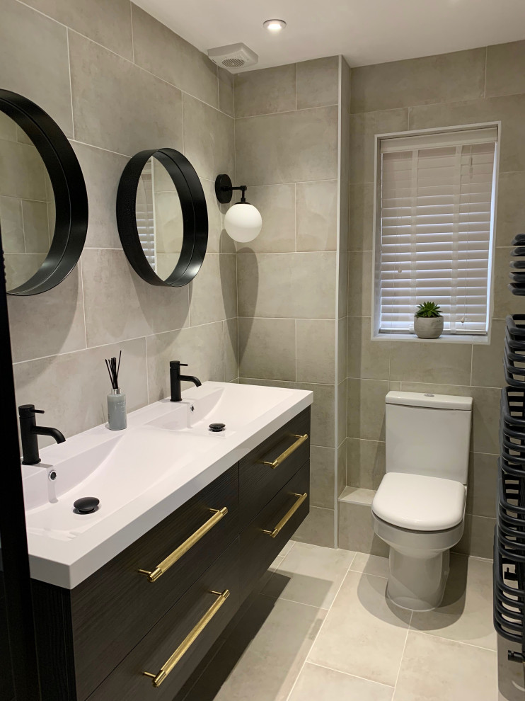 En-suite Bathroom Luton - Modern - Bathroom - Hertfordshire - by Sai ...