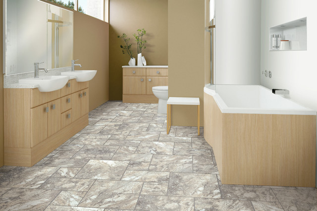 Engineered Stone Flooring - Contemporary - Bathroom - San Francisco - by Signature Carpet One ...