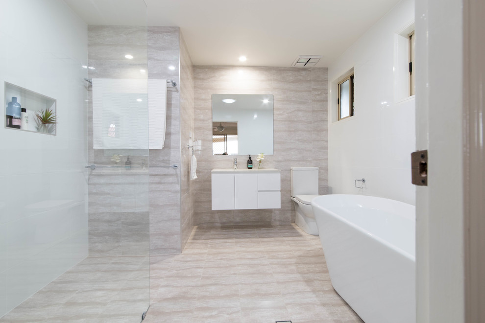Ensuite Renovation Modern Bathroom Newcastle Maitland by