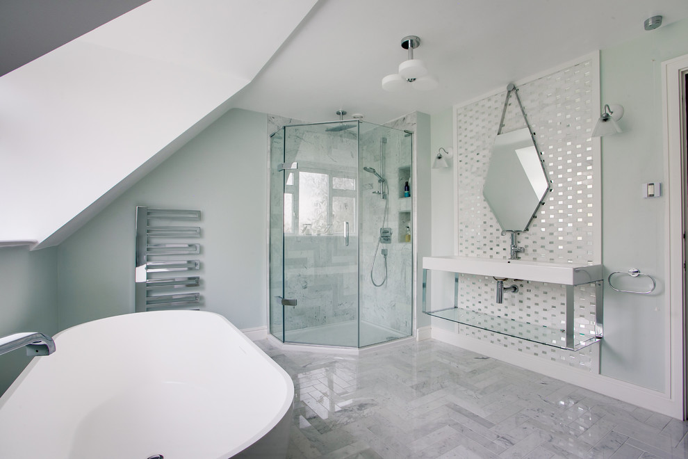 Luxury Extension & Renovation Modern Bathroom West Midlands by