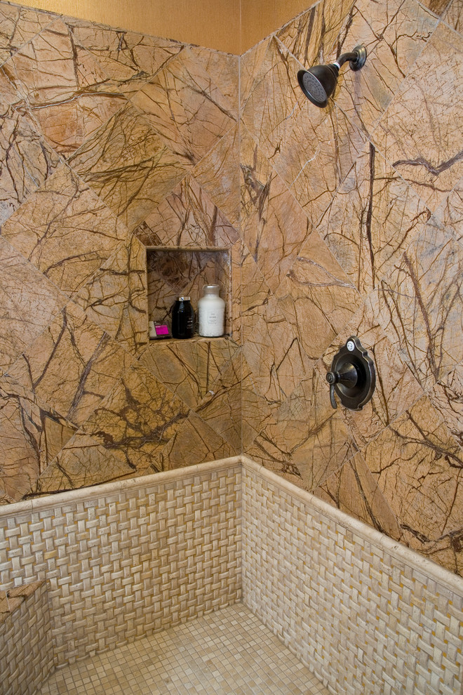 EZNICHES Bathroom Shampoo Soap Recess Shelf Wall Niche Caddy