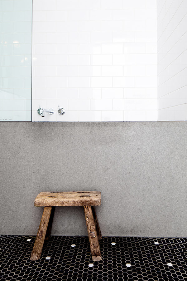 Foto di una stanza da bagno moderna