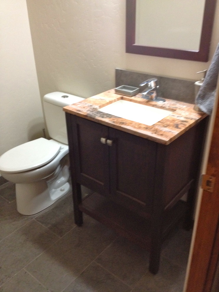 Family Home North Valley, Albuquerque Southwestern Bathroom