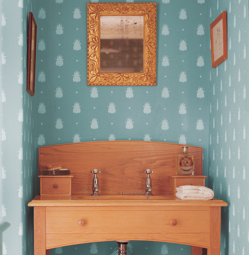 Design ideas for a traditional bathroom in Dorset.