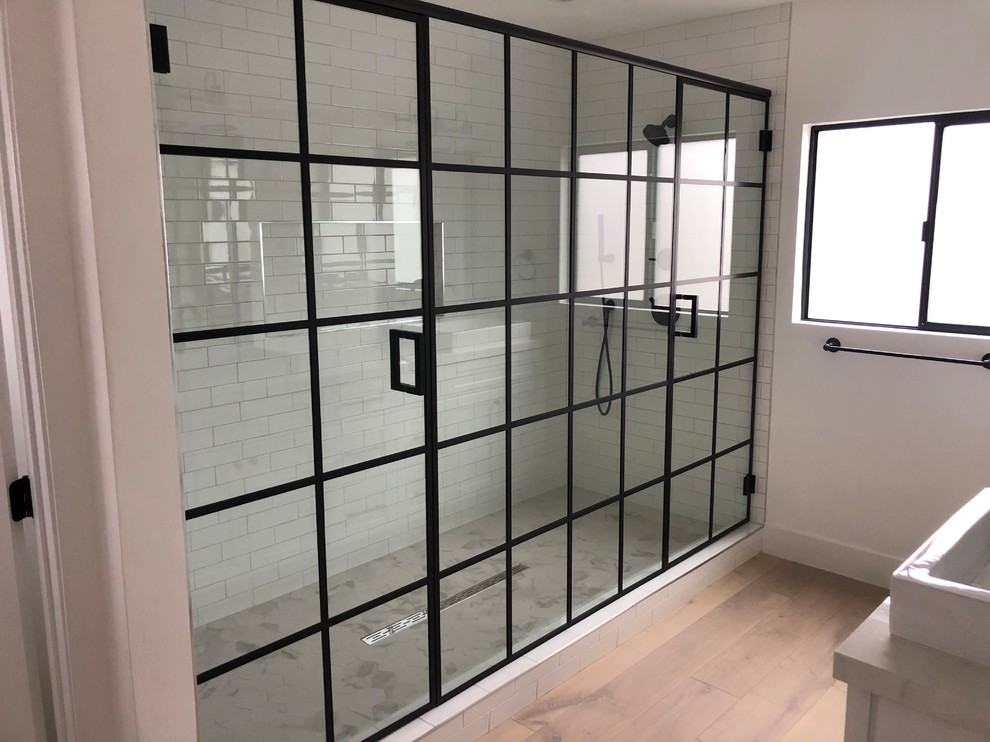 Farm Style Shower Doors - Farmhouse - Bathroom - Los Angeles - by ...