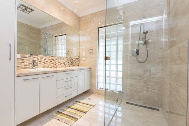 Farmhouse Style Home Project - Rustic - Bathroom - Perth | Houzz AU