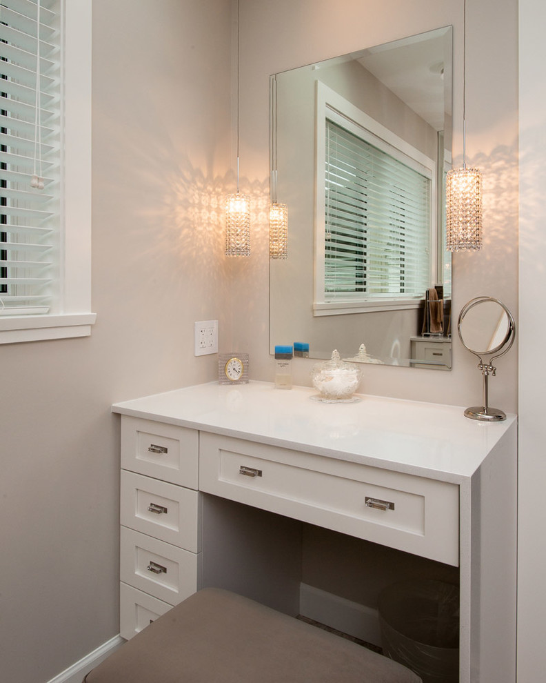 Feminine Vanity - Contemporary - Bathroom - Vancouver - by My House ...