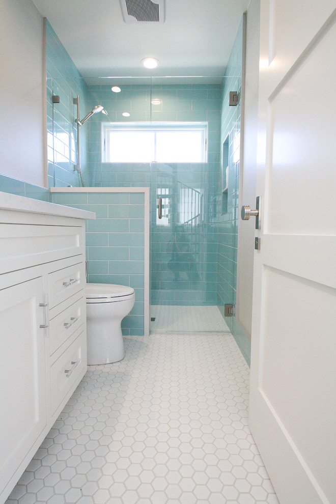 Photo of a nautical bathroom in San Luis Obispo.