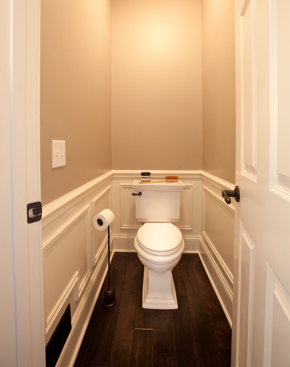 Example of a classic powder room design in Indianapolis