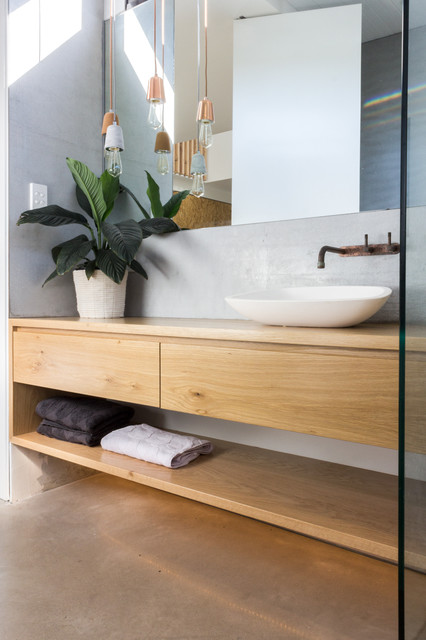 Floating Bathroom Vanity Modern Bathroom Sydney by Mr and
