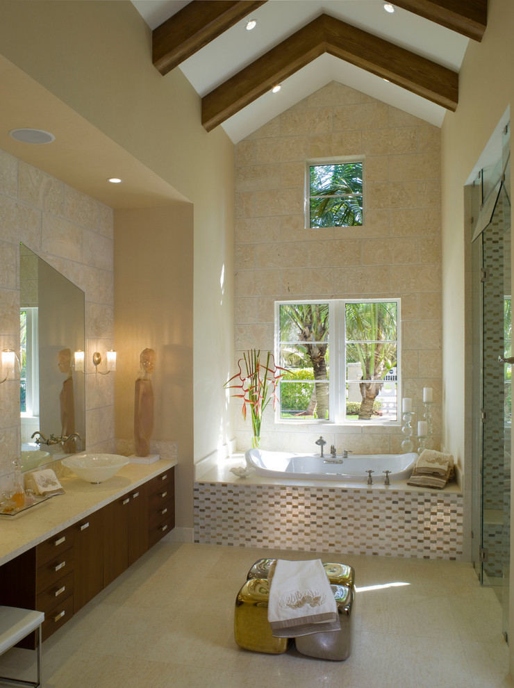 Florida Vernacular (Key West Style) Home - Contemporary - Bathroom ...
