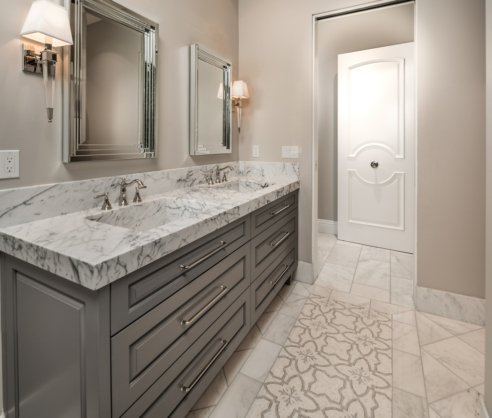 Guest Bathroom Vanity Mediterranean Bathroom Phoenix by