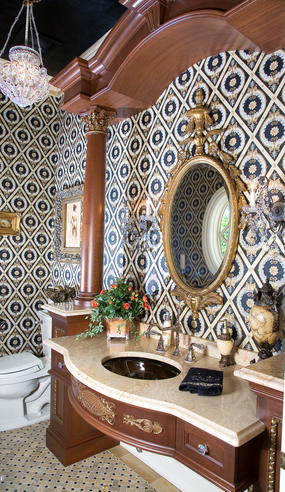 Inspiration for a traditional bathroom in New York.