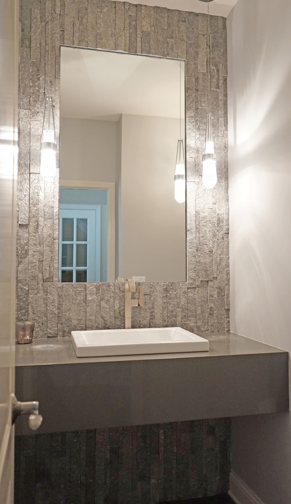 Four Bathroom Renovation - Contemporary - Bathroom - Chicago - by ...