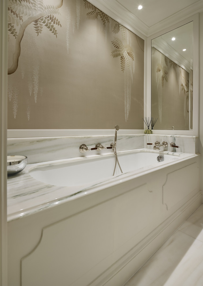 Elegant bathroom photo in London