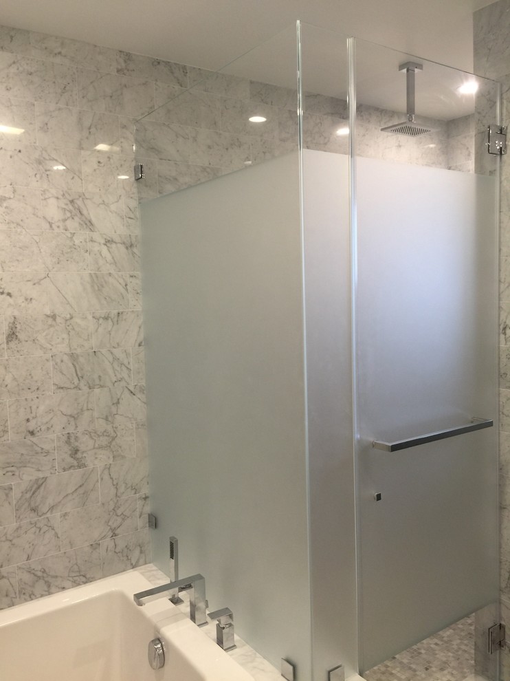 Frameless Glass Doors - Modern - Bathroom - Los Angeles - by Algami Glass Doors | Houzz