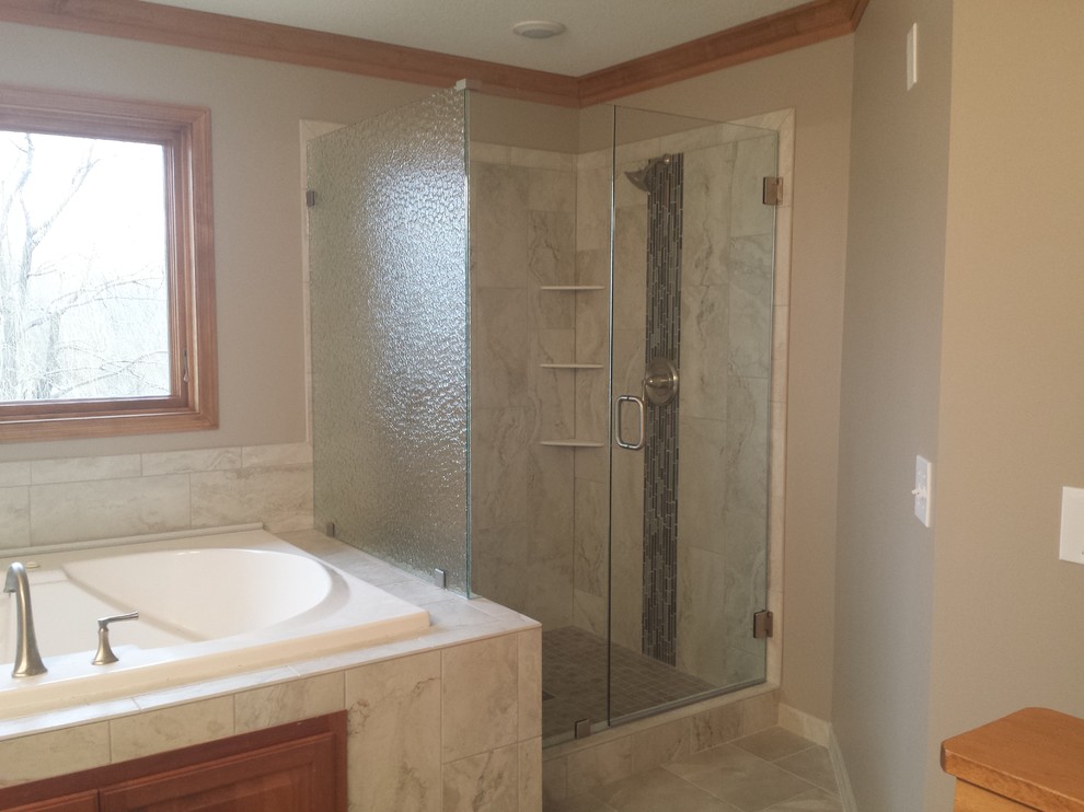 Frameless Shower Door Contemporary Bathroom Minneapolis by White Bear Glass Houzz
