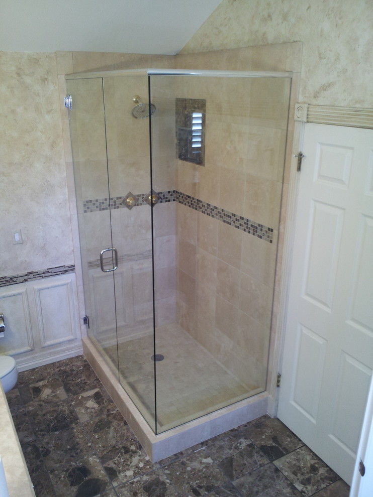 Frameless Shower Doors Contemporary Bathroom Denver by Denver Glass Interiors, Inc. Houzz