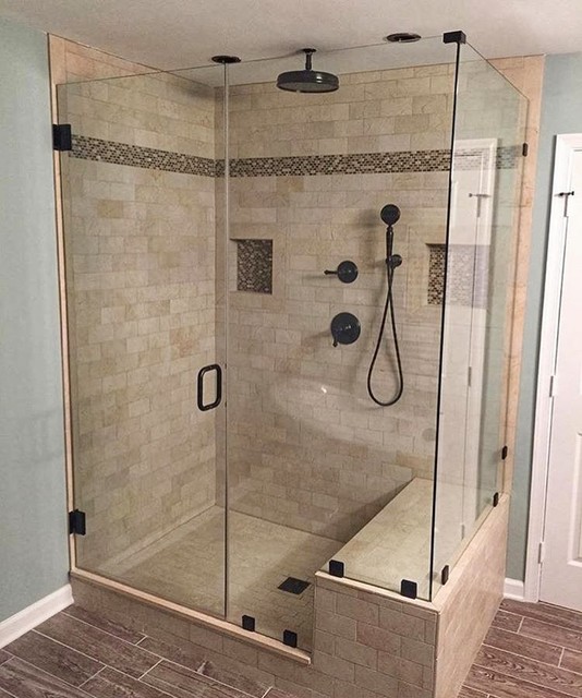 Frameless Shower Doors Bathroom Boston by Image Glassworks, Inc. Houzz UK