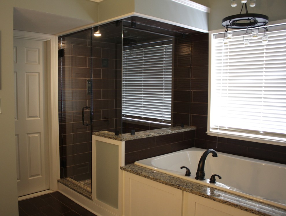 Frameless Shower Enclousers Classique Salle de Bain Charlotte