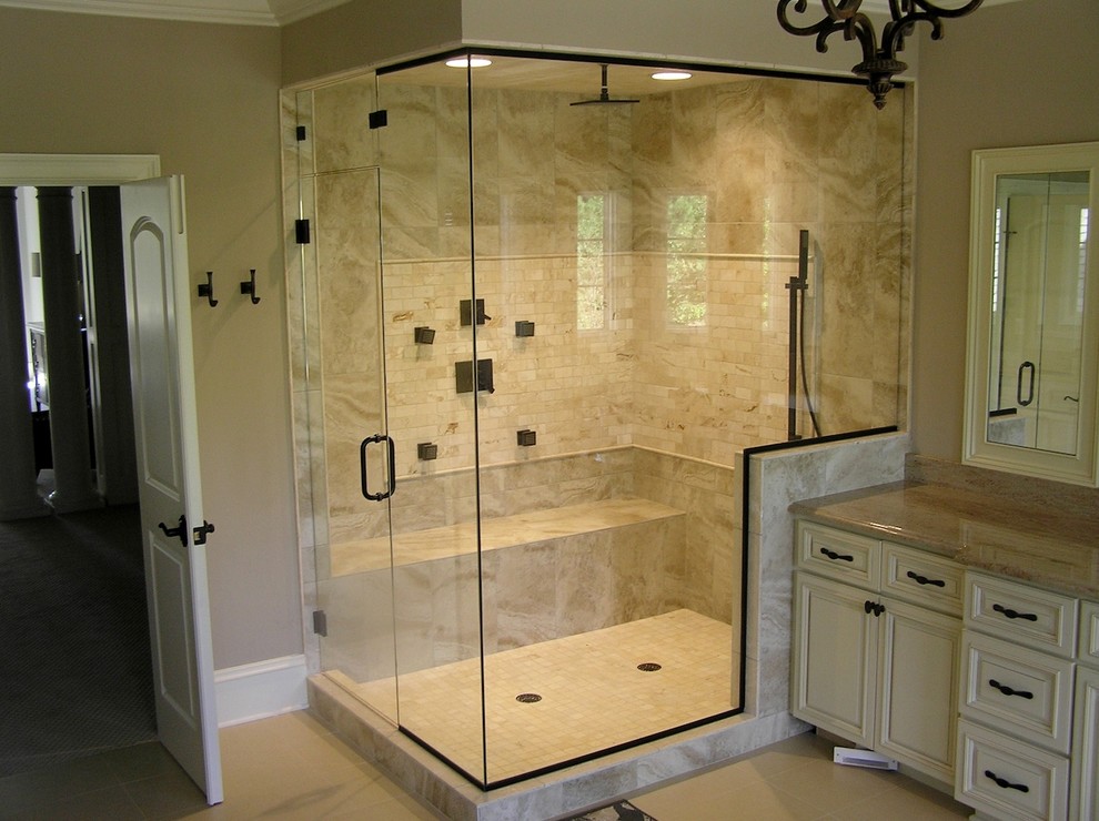 Frameless Showers Gallery Transitional Bathroom Raleigh By