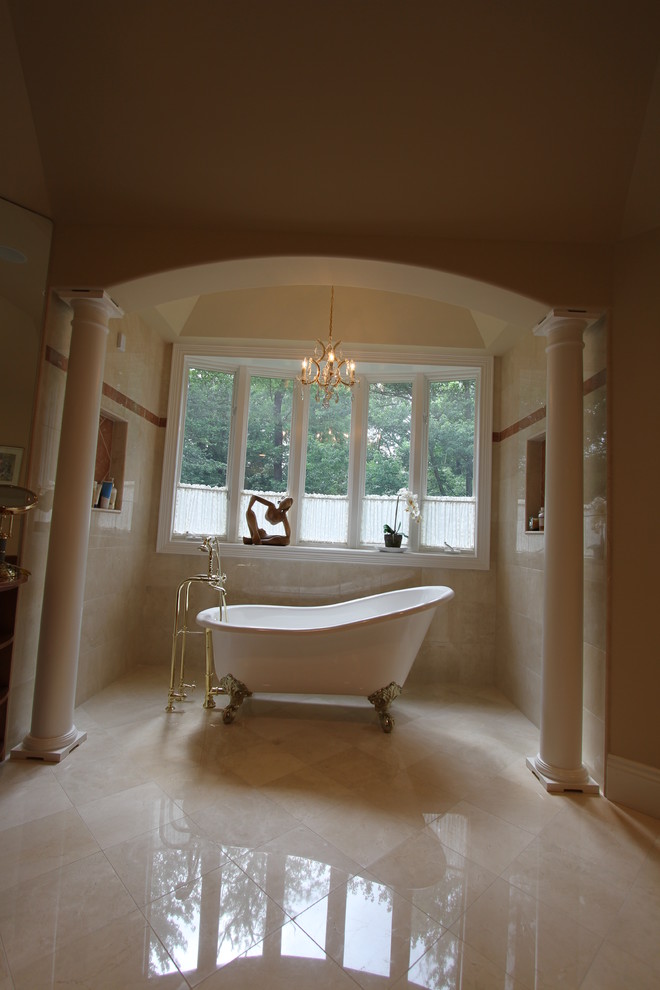 Free Standing Tub Traditional Bathroom DC Metro by Art and