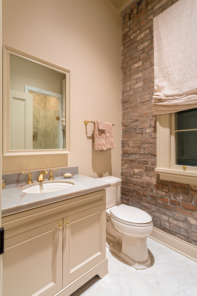 French Quarter Residence Traditional Bathroom New Orleans by