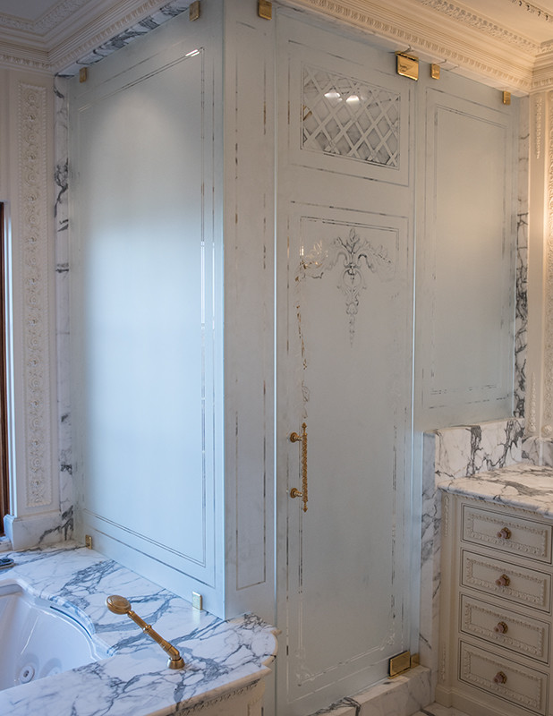 French style shower Traditional Bathroom San Francisco by