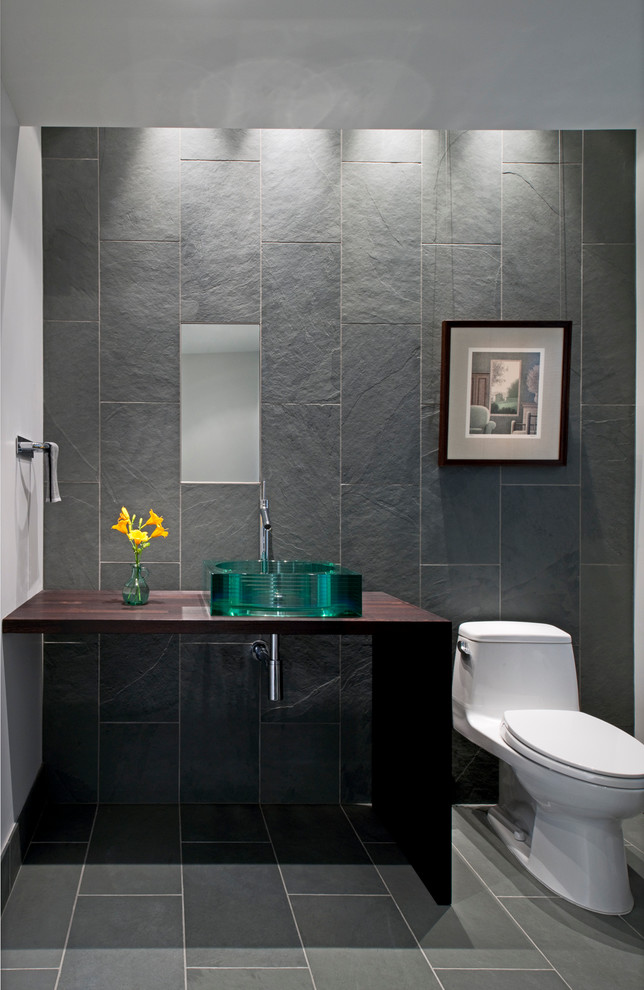 This is an example of a contemporary bathroom in DC Metro.