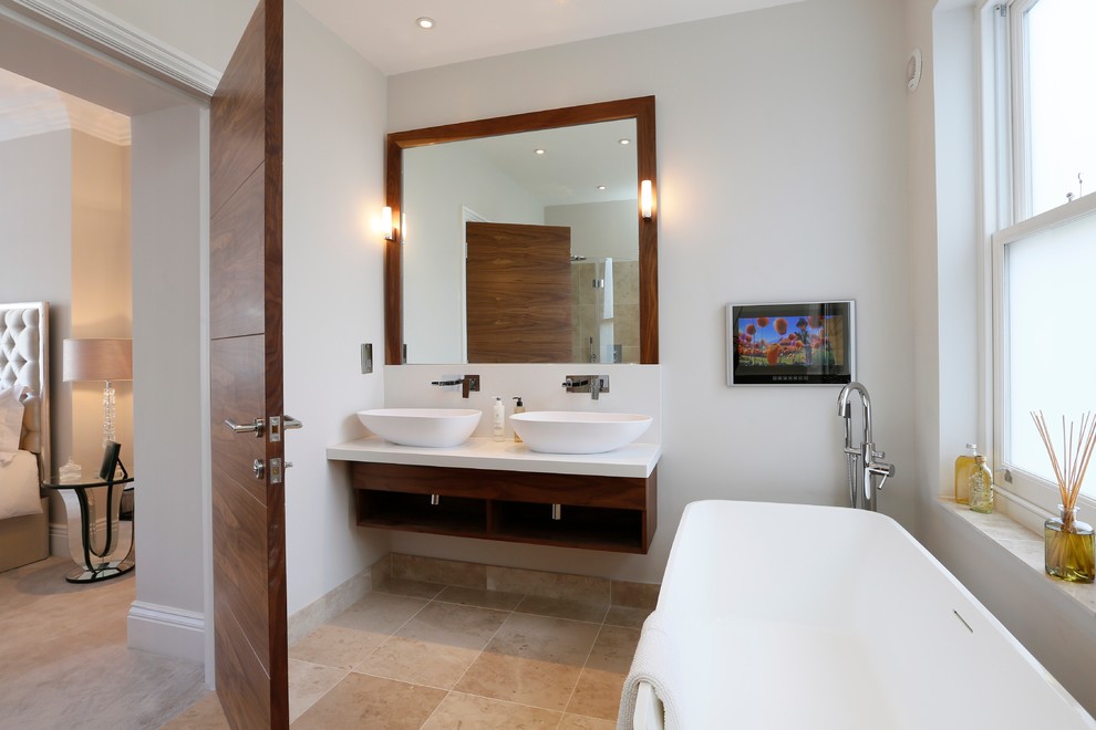 Fulham Refurbs & Extensions Contemporary Bathroom London by