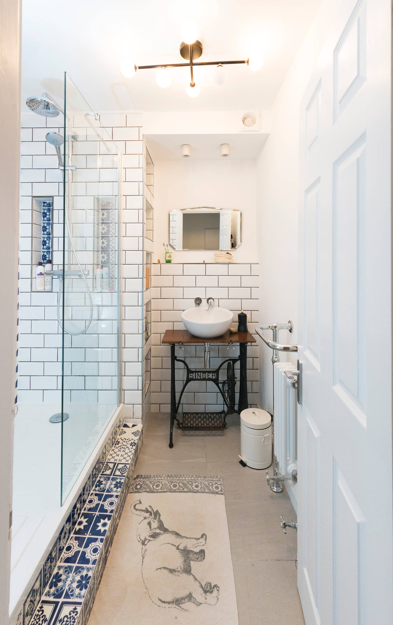 Full Flat Refurbishment Italian Style Mediterranean Bathroom London By Making The World Beautiful Houzz