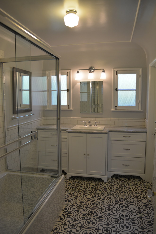 Full gut bathroom remodel. Including custom made to fit a