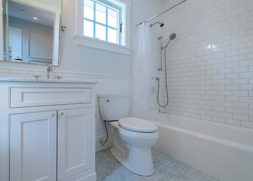 Full House Remodel in Narberth, PA Craftsman Bathroom