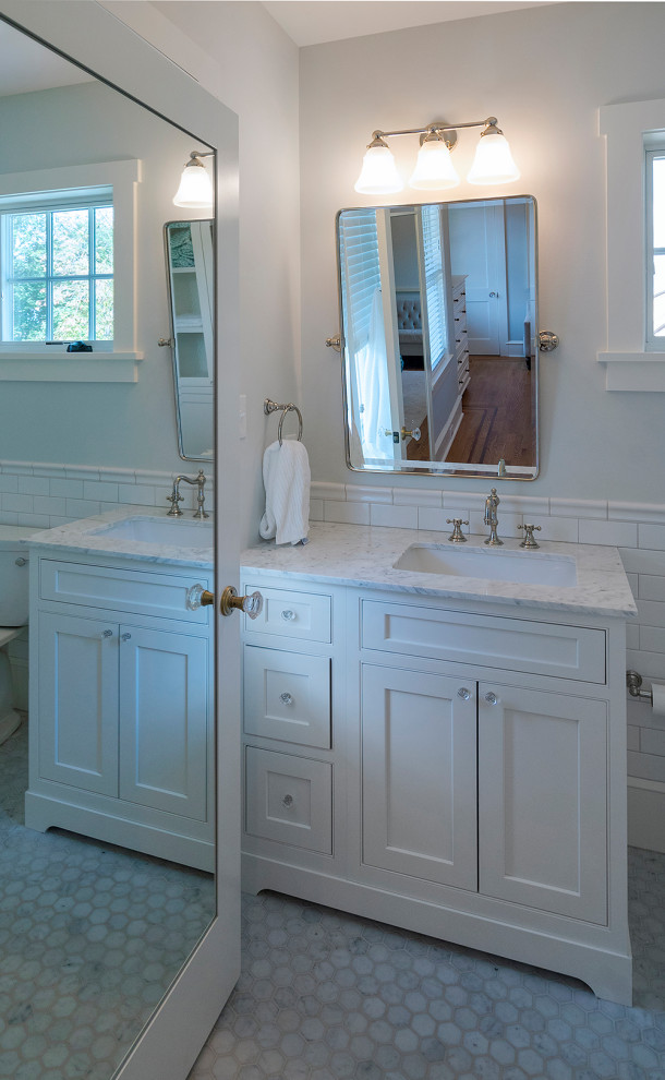 Full House Remodel in Narberth, PA Craftsman Bathroom