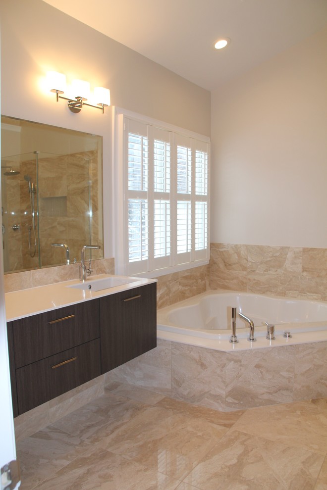 Full Service Bathroom Remodel Leesburg VA Contemporary Bathroom