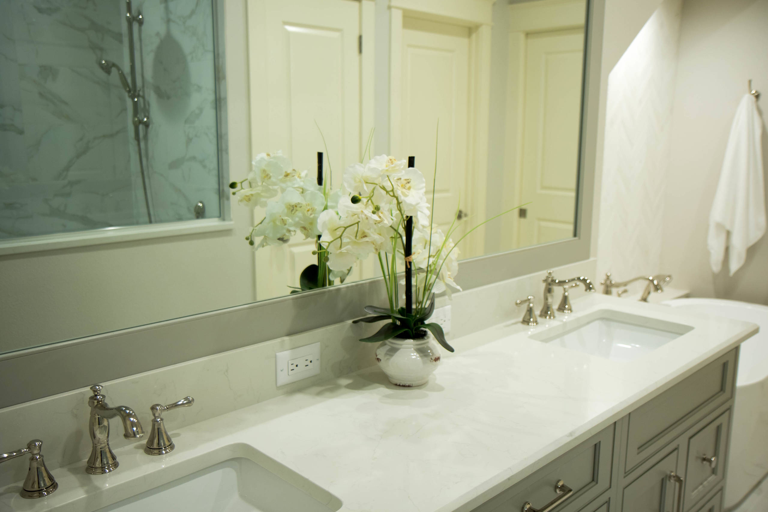 Galley Master Bathroom Remodel Transitional Bathroom Orlando By Kbf Design Gallery Houzz