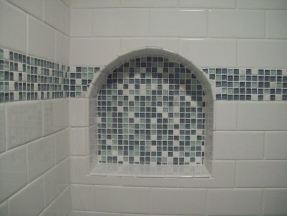 ニューヨークにあるおしゃれな浴室の写真
