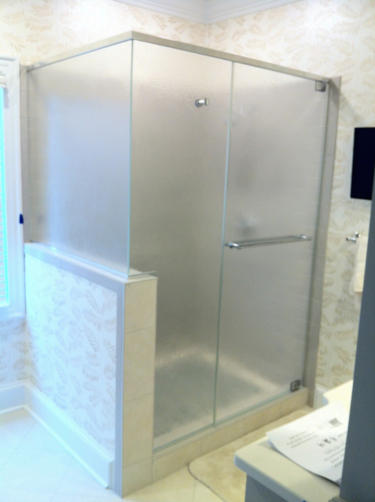 Glass Shower Enclosures Contemporary Bathroom Raleigh by Clear
