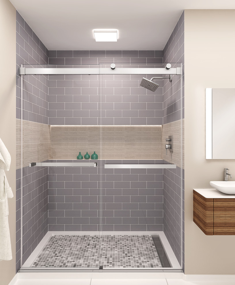 Источник вдохновения для домашнего уюта: огромная ванная комната в современном стиле