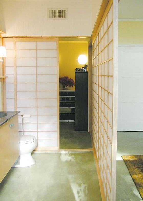Inspiration for an asian bathroom remodel in San Francisco