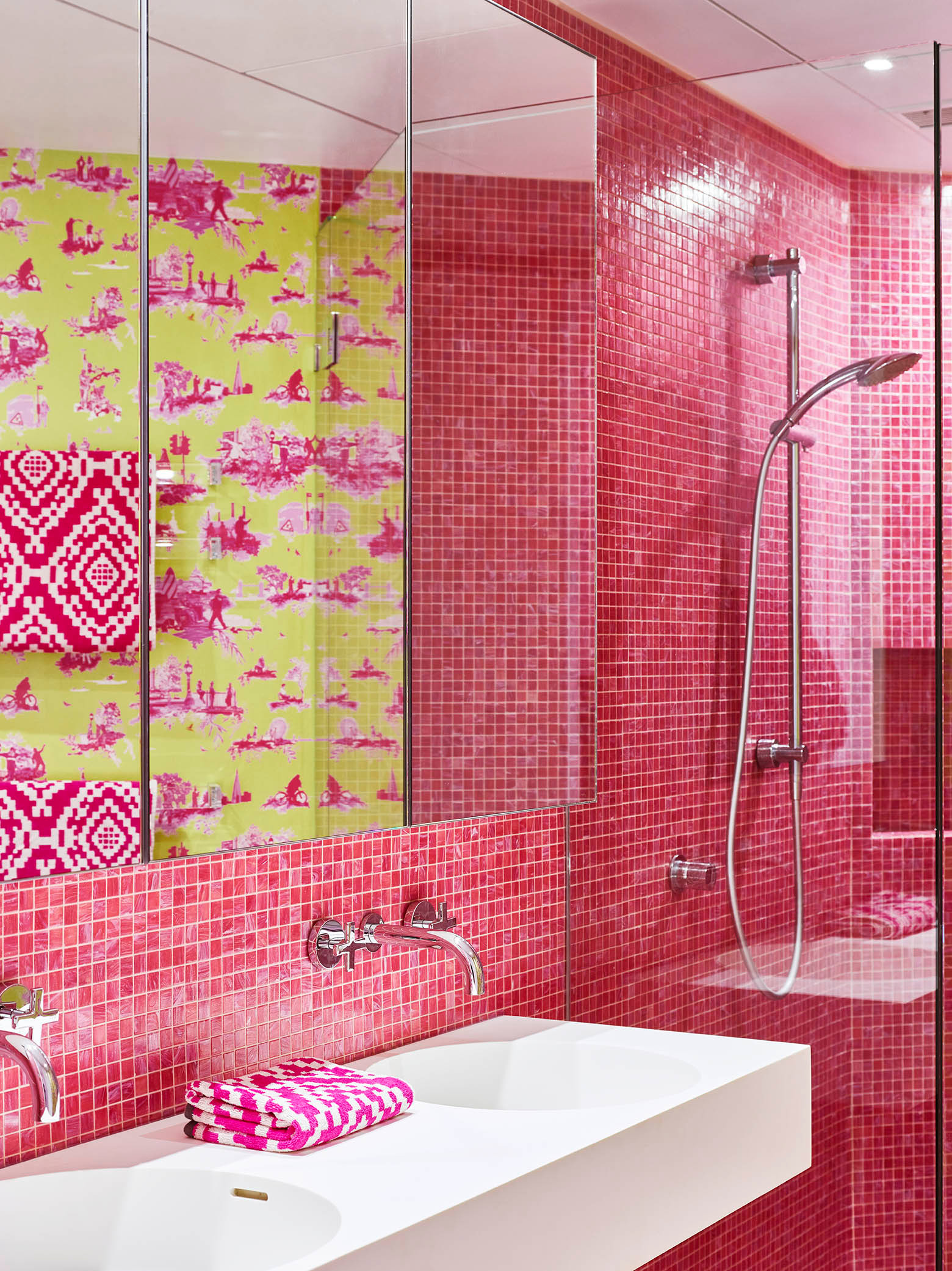 75 rosa badezimmer ideen & bilder - august 2023 | houzz de