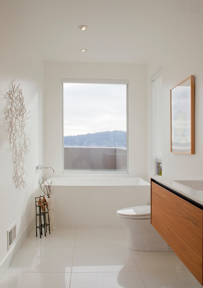 Ispirazione per una stanza da bagno padronale minimal di medie dimensioni