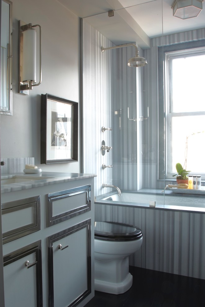 Greenwich village residential Traditional Bathroom New York by