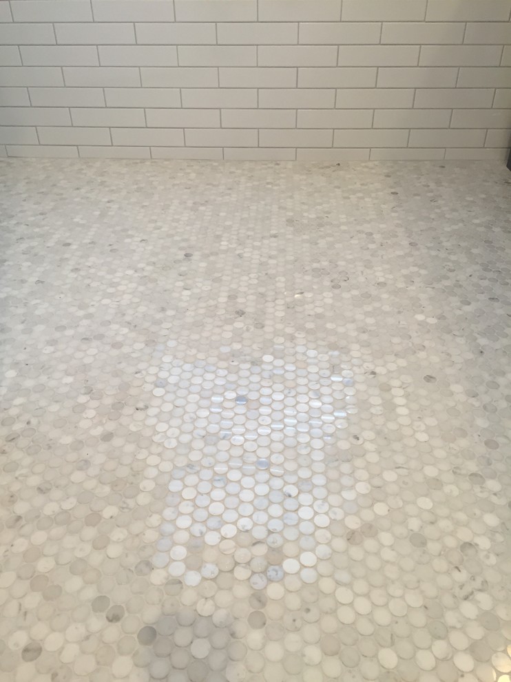 Grey and White Traditional Bathroom Providence by Sullivan Studios Architecture Houzz