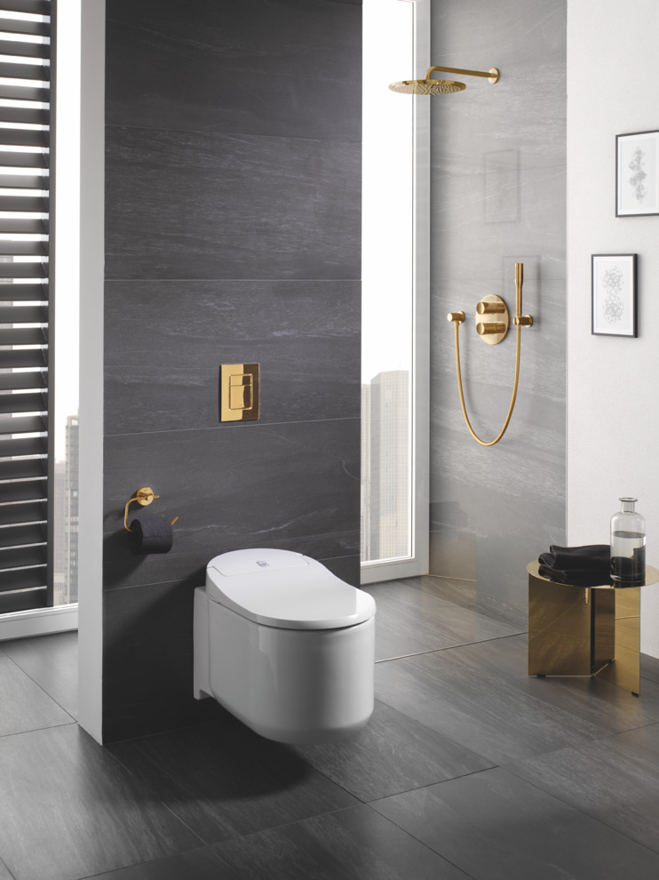 This is an example of a contemporary bathroom in Dortmund.