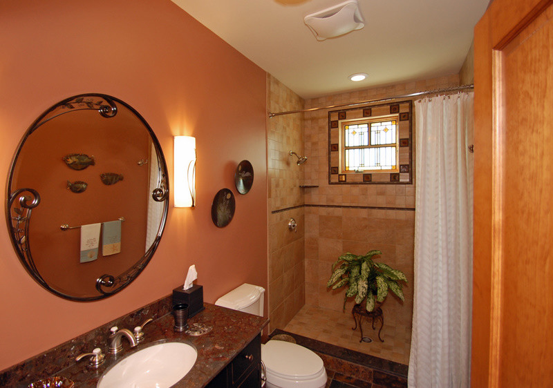 Guest Bath - Craftsman - Bathroom - New York - by MCM2 Design | Houzz