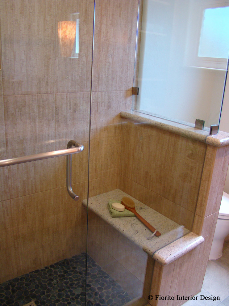Bathroom - tropical bathroom idea in San Francisco