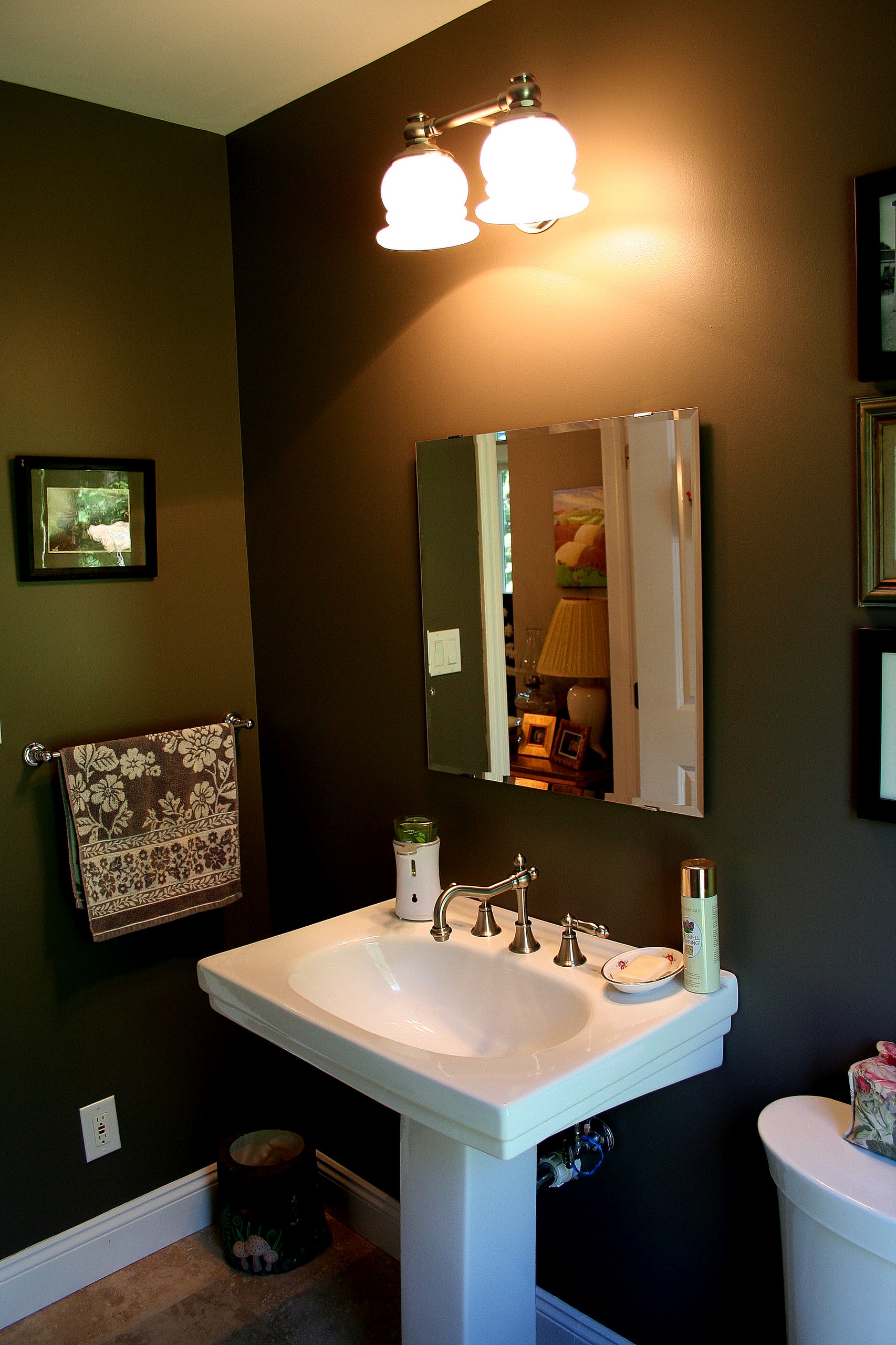 Half Bath Flooring Houzz